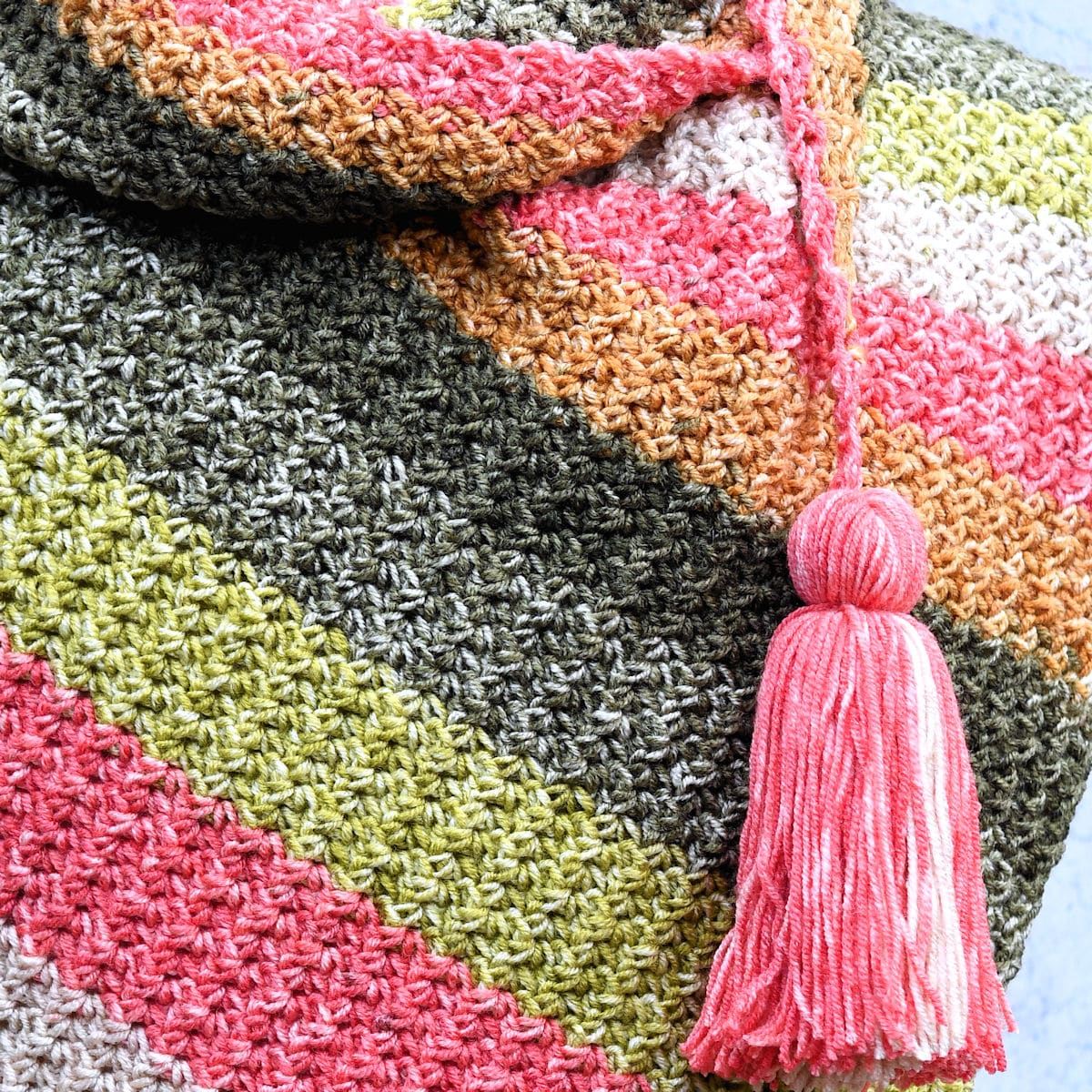 Make It Crochet: Crochet Triangle Shawl | The Right Wrap by Kim Guzman