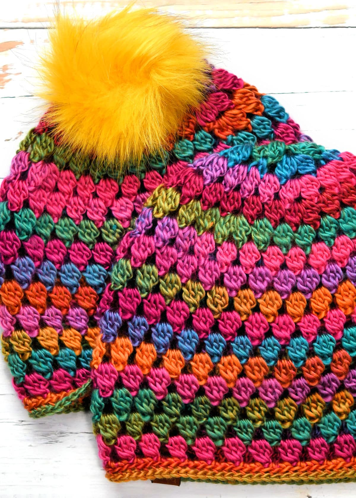 Spring Crochet Hat Pattern by Kim Guzman