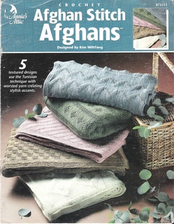 cover of Afghan Stitch Afghans by Kim Guzman formerly Kim Wiltfang