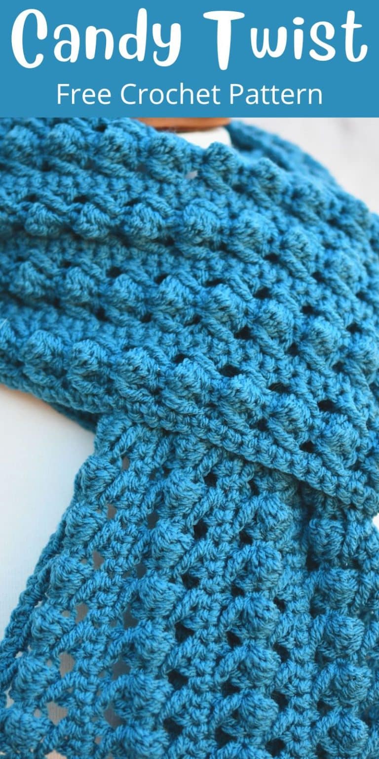 Crochet Crossed Trebles Scarf Pattern - Make It Crochet