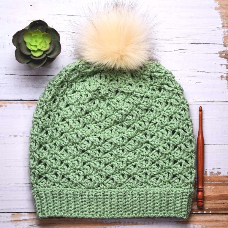 Crochet Shell Stitch Hat Free Crochet Pattern