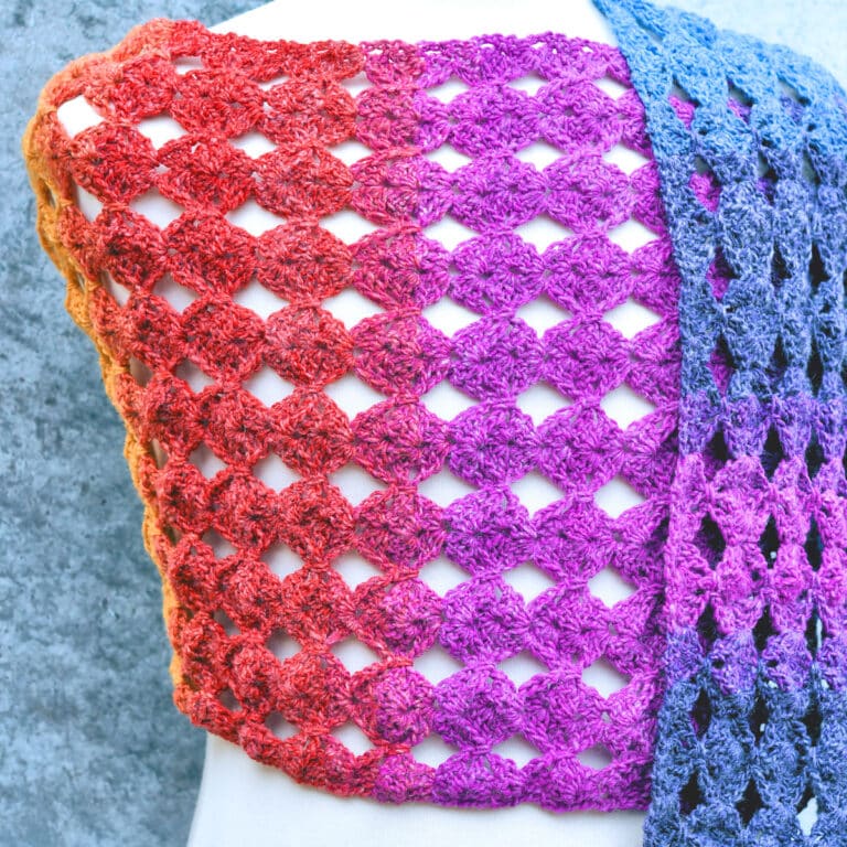 Rectangular Crochet Shawl Pattern Free