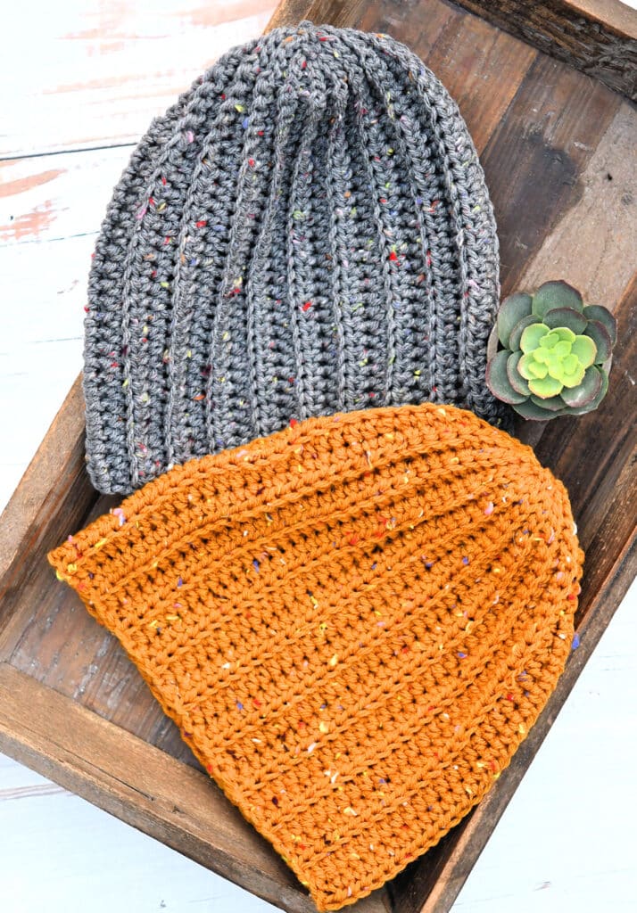 Men's Crochet Ribbed Hat Pattern Free Make It Crochet