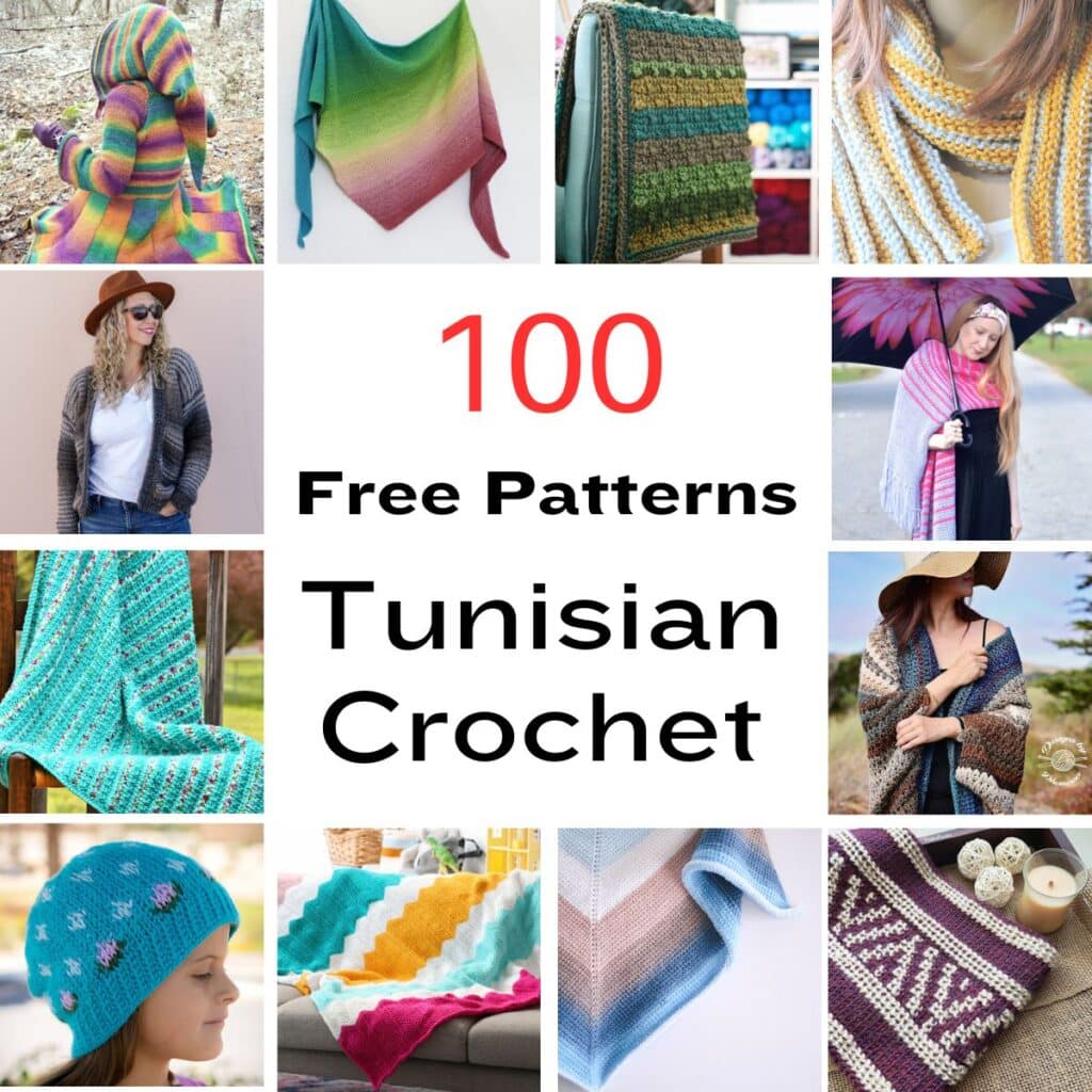 Free Tunisian Crochet Patterns by Kim Guzman Archives Make It Crochet