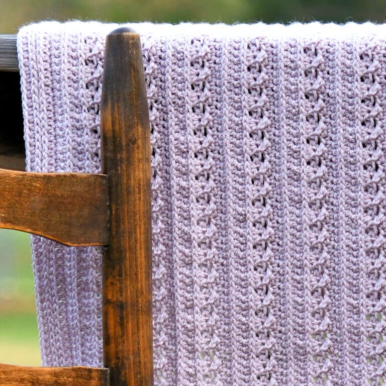 Sweet Pea Crochet Baby Blanket Free Pattern