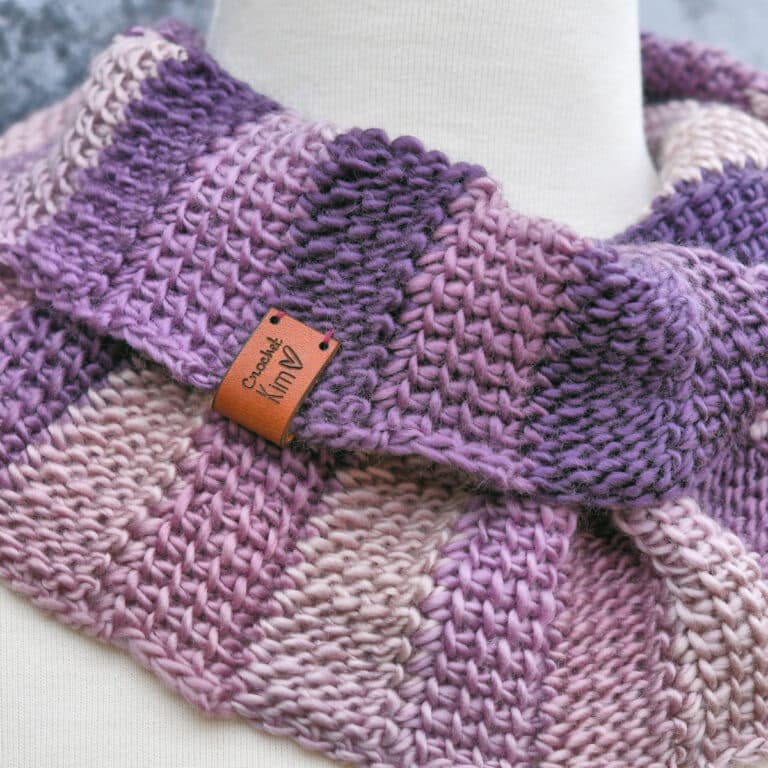 Linked Stitch Cowl Free Crochet Pattern