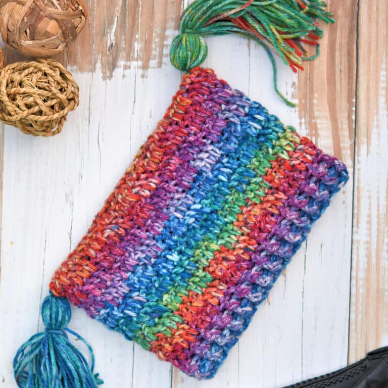 Bitty Blocks Hat Free Crochet Pattern