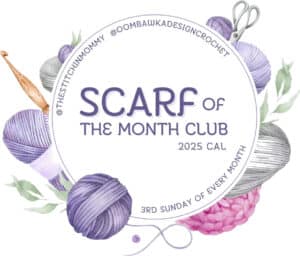 Scarf of the Month Club CAL 2025