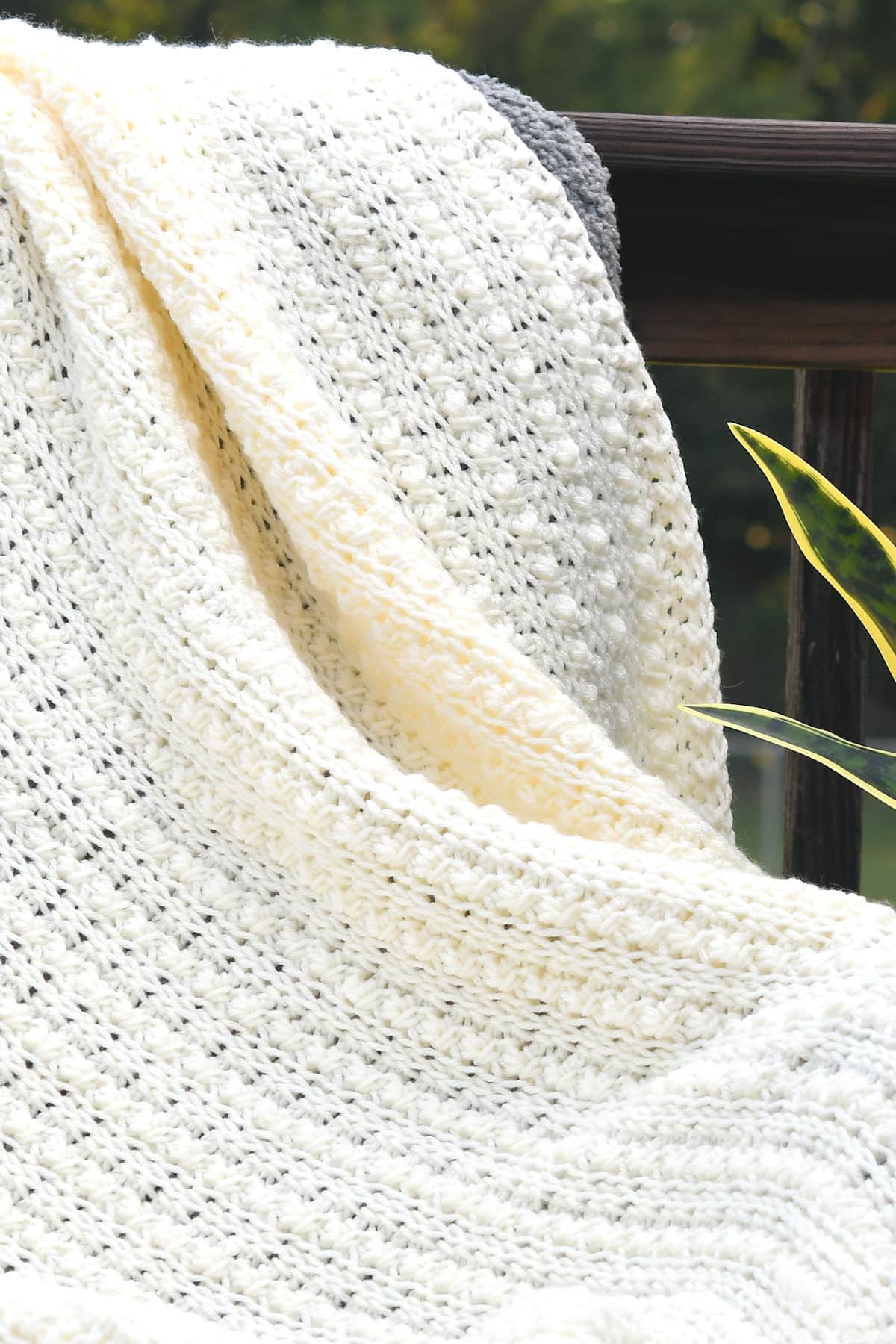 Tunisian Mini Cables Afghan free crochet pattern by Kim Guzman