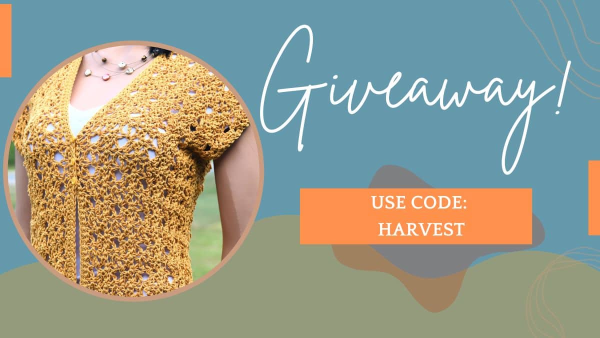 Harvest Flowers Vest promotional materials