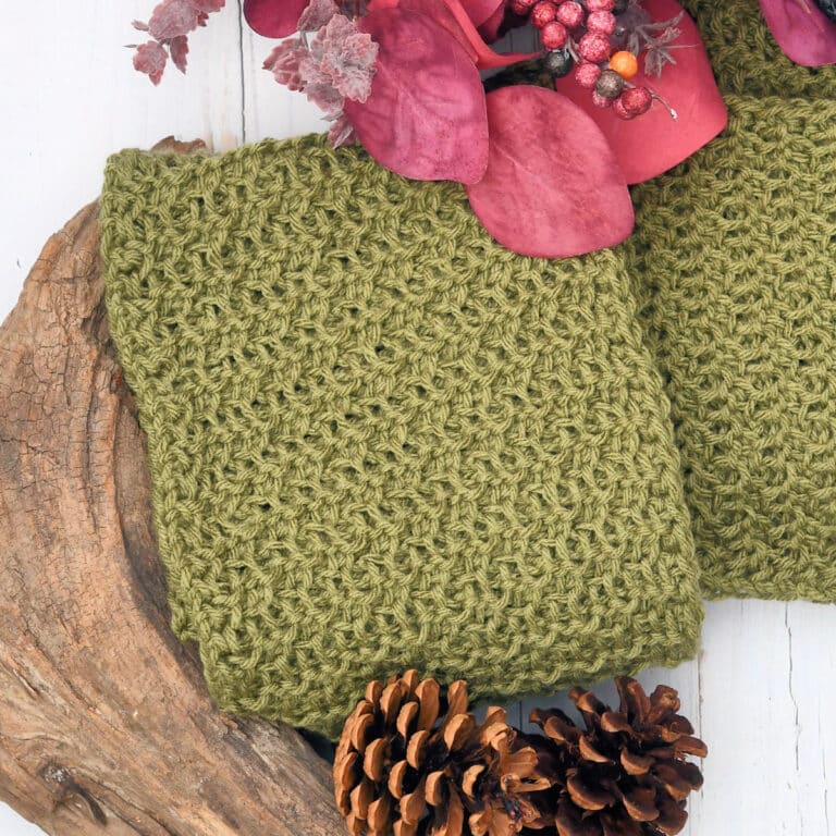 Linen Ridge Scarf Free Tunisian Crochet Pattern