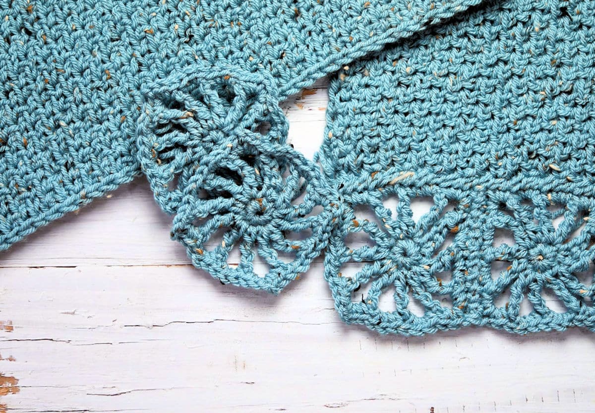 Tunisian Seed Stitch Wrap Free Tunisian Crochet Pattern for Make It Crochet
