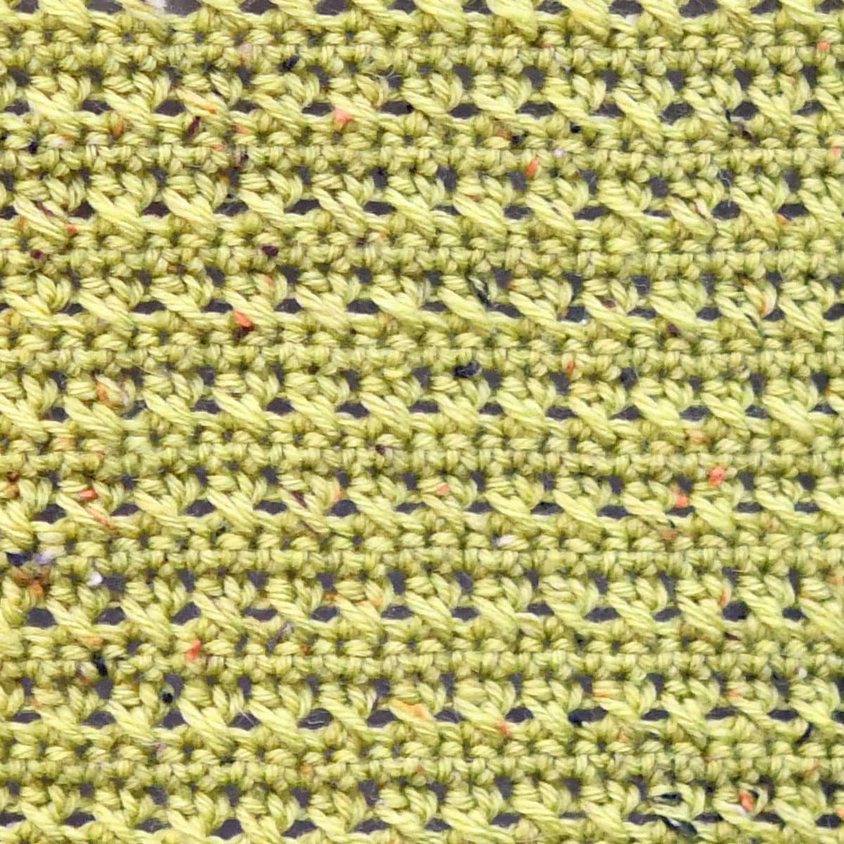closeup swatch of Crossed Stitch Button Front Cardigan by Kim Guzman