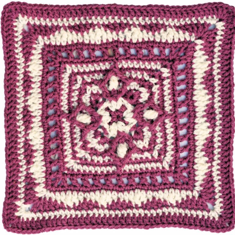 Stellar Evolution Granny Square Free Crochet Pattern