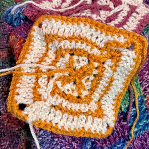 Stellar Evolution Granny Square Free Crochet Pattern - Make It Crochet
