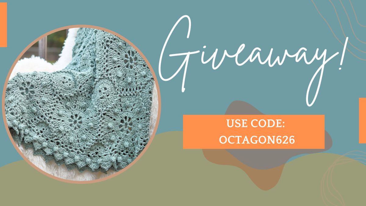 promotional material for Octagon Lace Throw by Kim Guzman