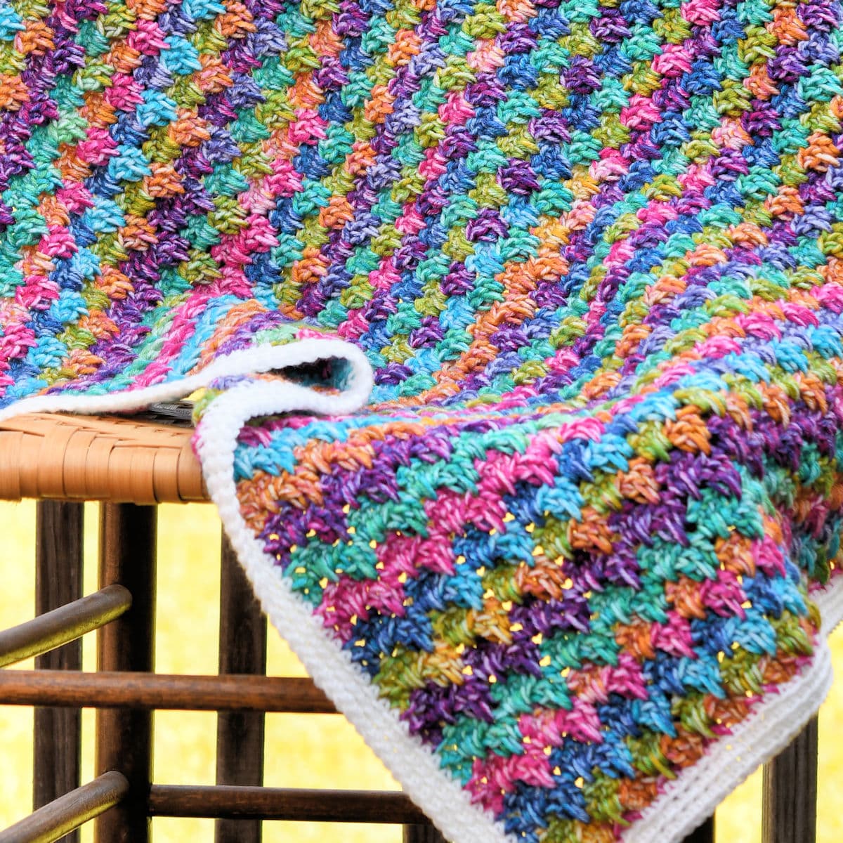 Bitty Melted Crayons Baby Blanket photo 1